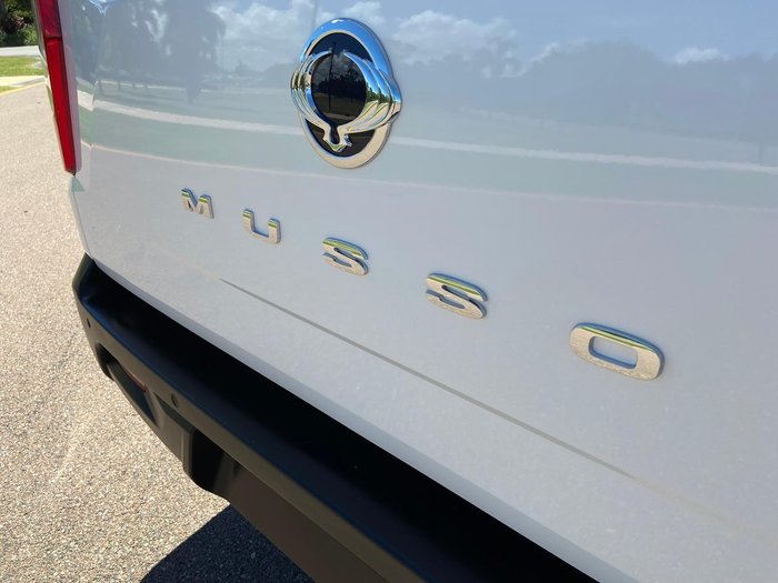 2024 KGM SsangYong Musso Ultimate Q261 MY24 4X4 Dual Range Grand White