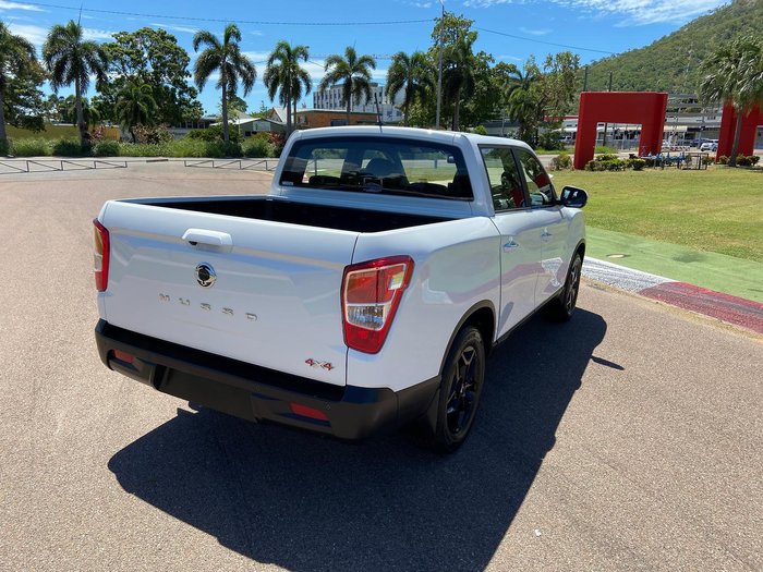 2024 KGM SsangYong Musso Ultimate Q261 MY24 4X4 Dual Range Grand White