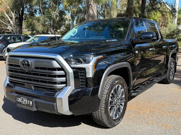 2023 Toyota Tundra Limited VXKH75L Four Wheel Drive Eclipse Black