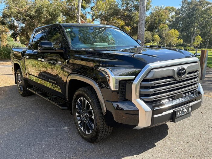 2023 Toyota Tundra Limited VXKH75L Four Wheel Drive Eclipse Black