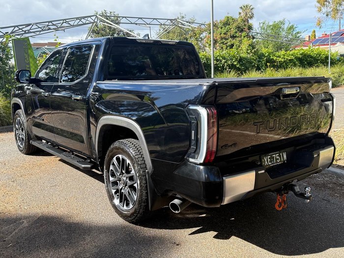 2023 Toyota Tundra Limited VXKH75L Four Wheel Drive Eclipse Black