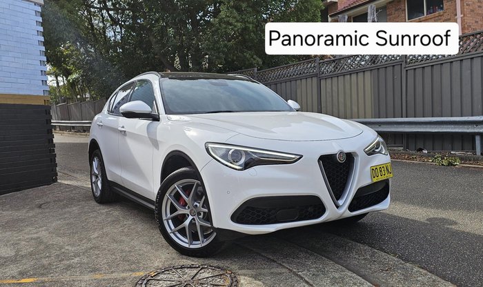 2018 Alfa Romeo Stelvio Ti AWD Alfa White