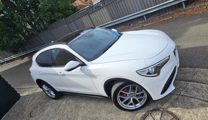 2018 Alfa Romeo Stelvio Ti AWD Alfa White