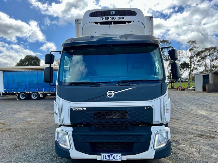 2015 Volvo Fe280 14 Pallet Freezer Themoking $100000+Gst Rwc VOLVO FE 280 WHITE