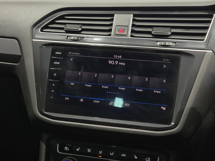 2021 Volkswagen Tiguan 162TSI R-Line Allspace 5N MY22 Four Wheel Drive Pure White