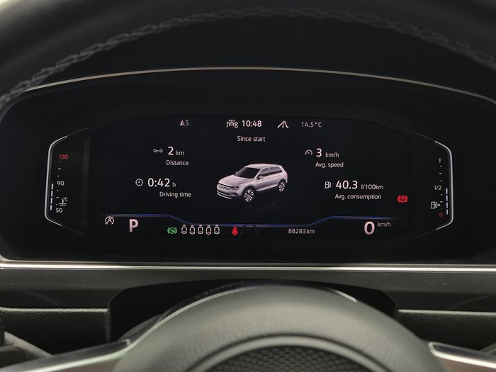 2021 Volkswagen Tiguan 162TSI R-Line Allspace 5N MY22 Four Wheel Drive Pure White