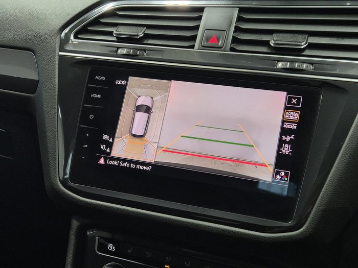 2021 Volkswagen Tiguan 162TSI R-Line Allspace 5N MY22 Four Wheel Drive Pure White