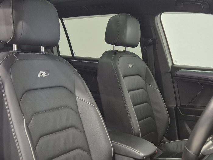 2021 Volkswagen Tiguan 162TSI R-Line Allspace 5N MY22 Four Wheel Drive Pure White