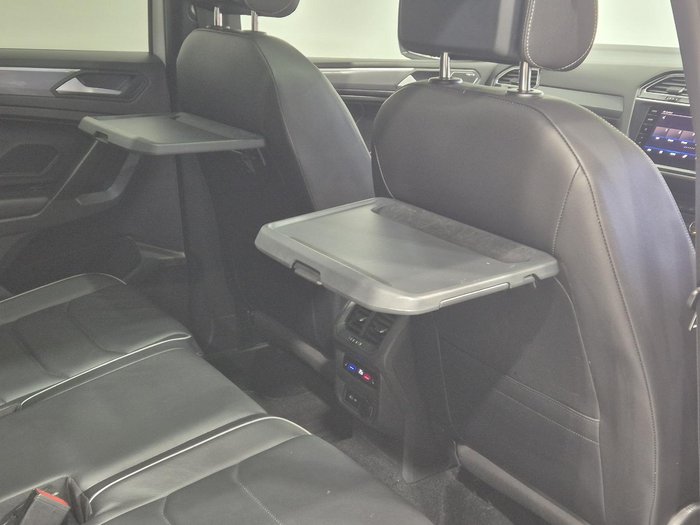 2021 Volkswagen Tiguan 162TSI R-Line Allspace 5N MY22 Four Wheel Drive Pure White