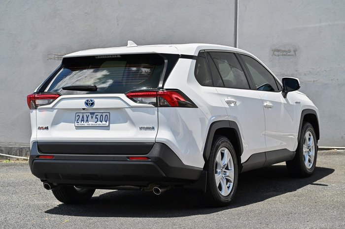2020 Toyota RAV4 GX AXAH52R Glacier White