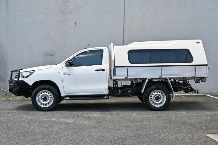 2018 Toyota Hilux SR GUN126R 4X4 Dual Range Glacier White
