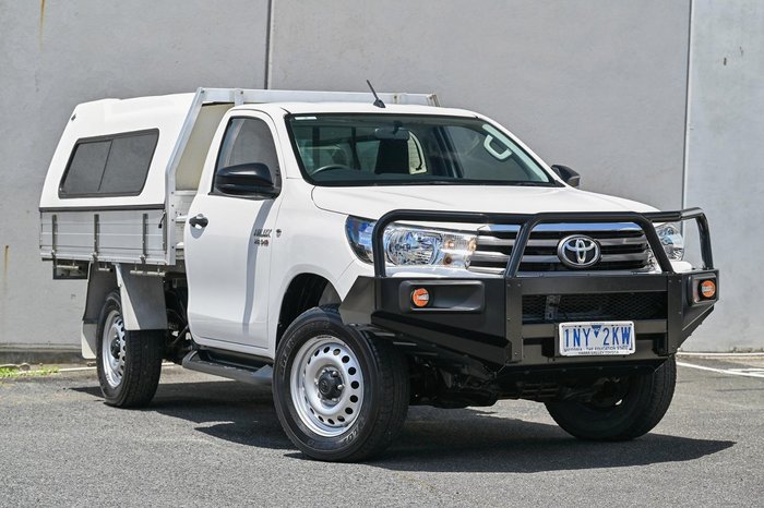 2018 Toyota Hilux SR GUN126R 4X4 Dual Range Glacier White