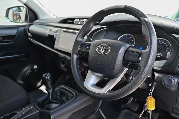 2018 Toyota Hilux SR GUN126R 4X4 Dual Range Glacier White