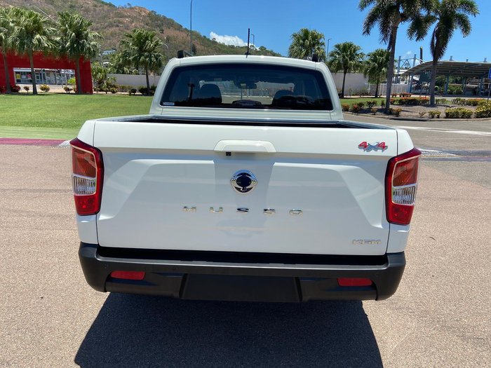 2025 KGM Musso Ultimate Q261 MY26 4X4 Dual Range Grand White