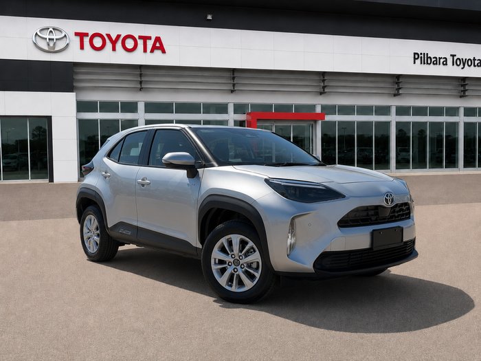 2025 Toyota Yaris Cross Hybrid GX Stunning Silver