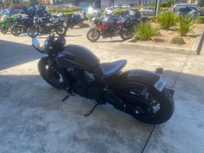 2020 Indian SCOUT BOBBER TWENTY THUNDER BL Black