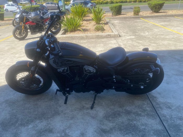 2020 Indian SCOUT BOBBER TWENTY THUNDER BL Black