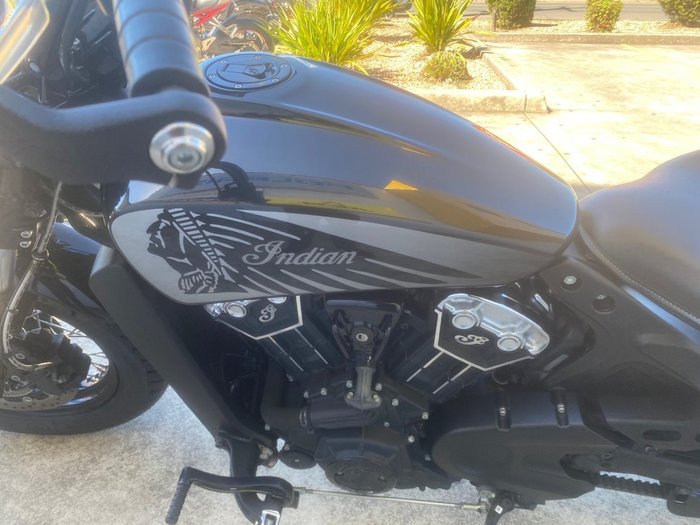 2020 Indian SCOUT BOBBER TWENTY THUNDER BL Black