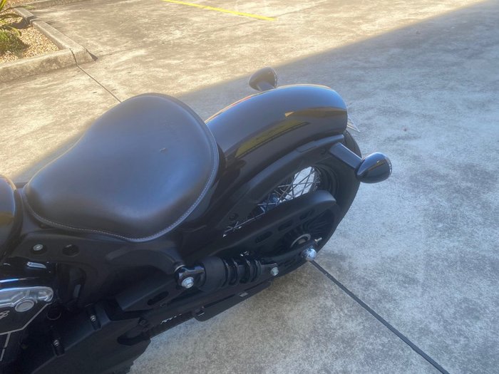 2020 Indian SCOUT BOBBER TWENTY THUNDER BL Black