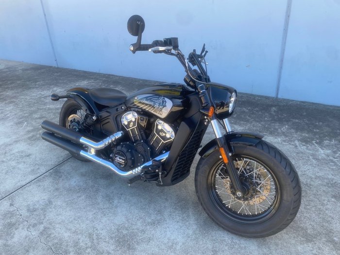 2020 Indian SCOUT BOBBER TWENTY THUNDER BL Black