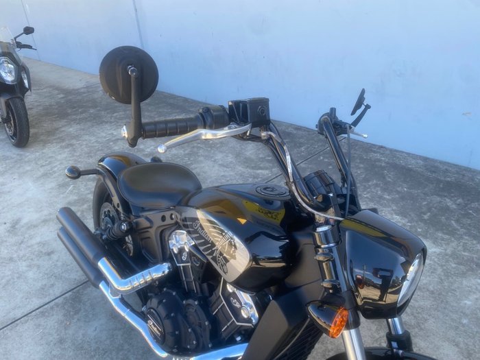 2020 Indian SCOUT BOBBER TWENTY THUNDER BL Black