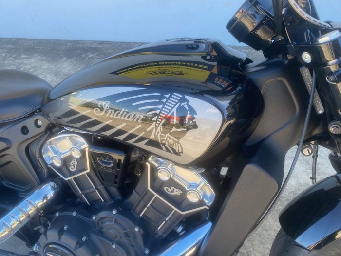 2020 Indian SCOUT BOBBER TWENTY THUNDER BL Black