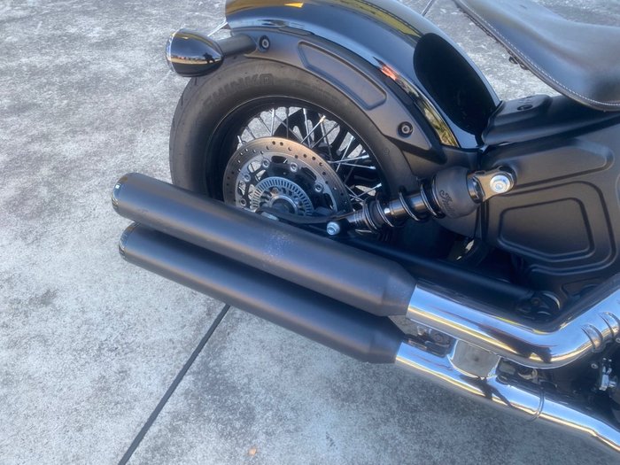 2020 Indian SCOUT BOBBER TWENTY THUNDER BL Black