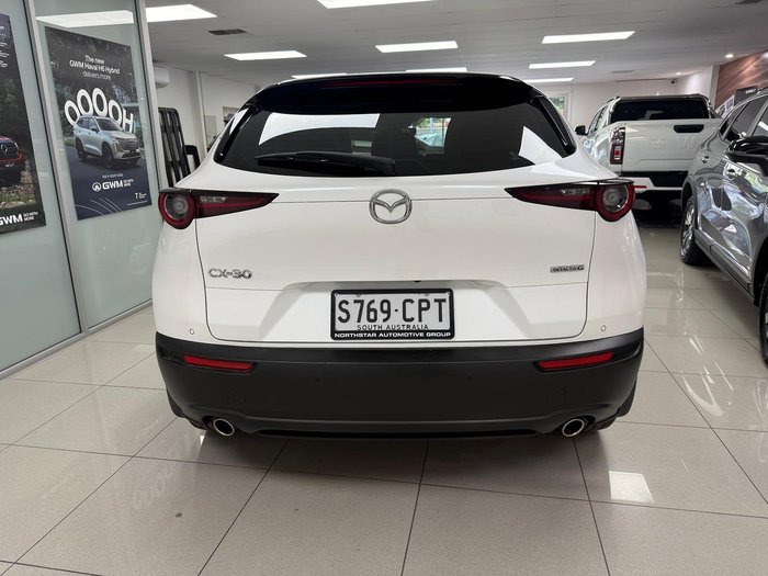 2022 Mazda CX-30 G20 Astina DM Series Snowflake White Pearl
