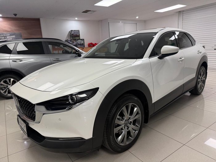 2022 Mazda CX-30 G20 Astina DM Series Snowflake White Pearl