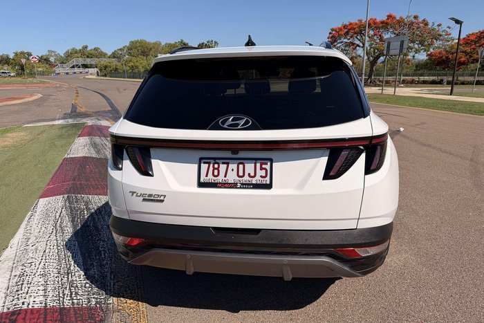 2023 Hyundai Tucson Highlander NX4.V2 MY23 White Cream