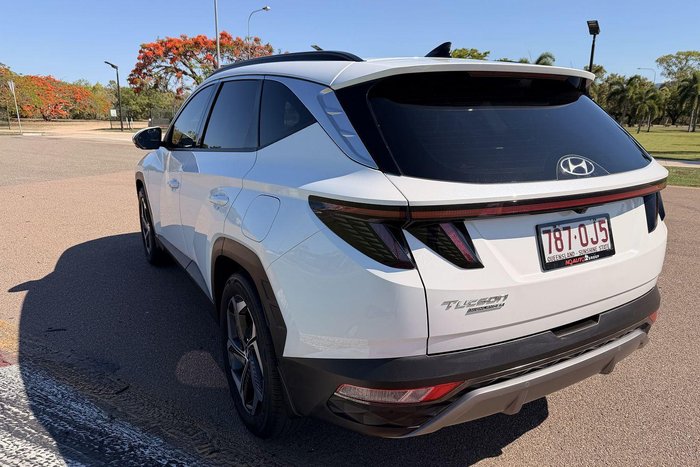 2023 Hyundai Tucson Highlander NX4.V2 MY23 White Cream