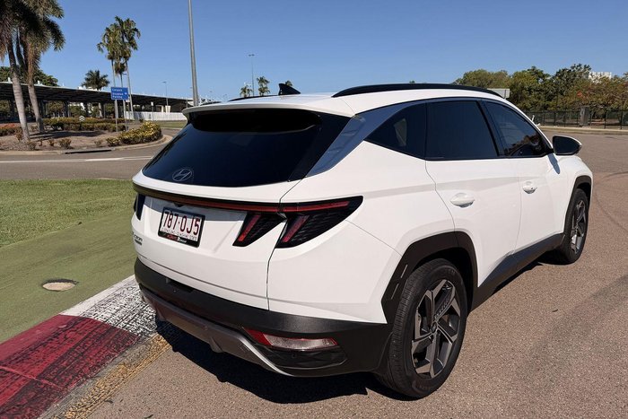 2023 Hyundai Tucson Highlander NX4.V2 MY23 White Cream