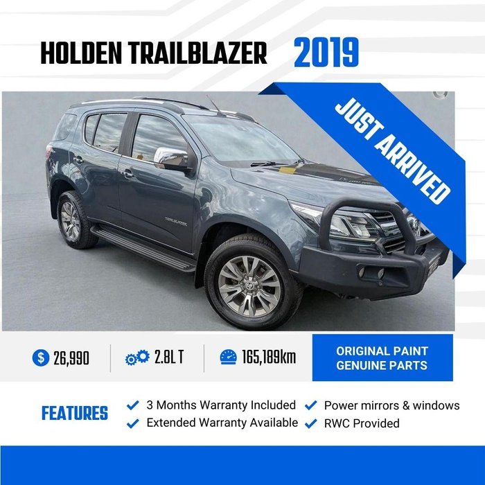 2019 Holden Trailblazer LTZ