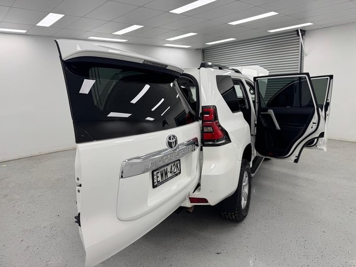 2021 Toyota Landcruiser Prado Kakadu GDJ150R 4X4 Dual Range Glacier White
