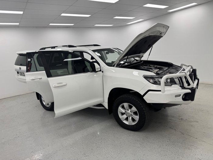 2021 Toyota Landcruiser Prado Kakadu GDJ150R 4X4 Dual Range Glacier White