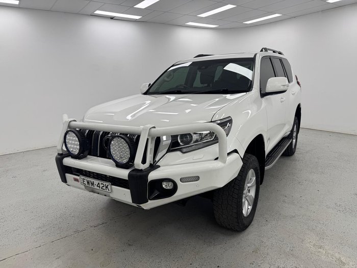 2021 Toyota Landcruiser Prado Kakadu GDJ150R 4X4 Dual Range Glacier White