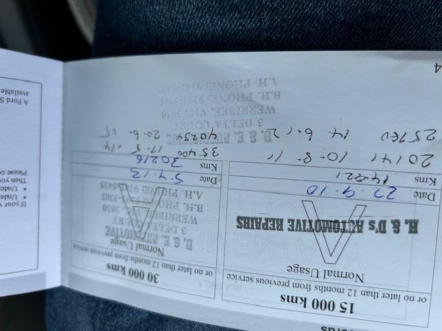 2005 Ford Territory TX SX Winter White