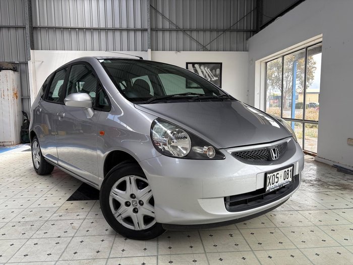 2007 Honda Jazz GLi GD Alabaster Silver