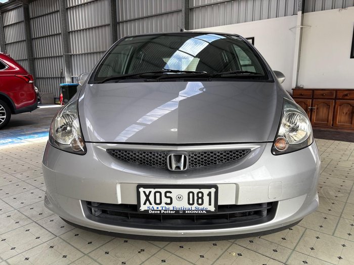 2007 Honda Jazz GLi GD Alabaster Silver