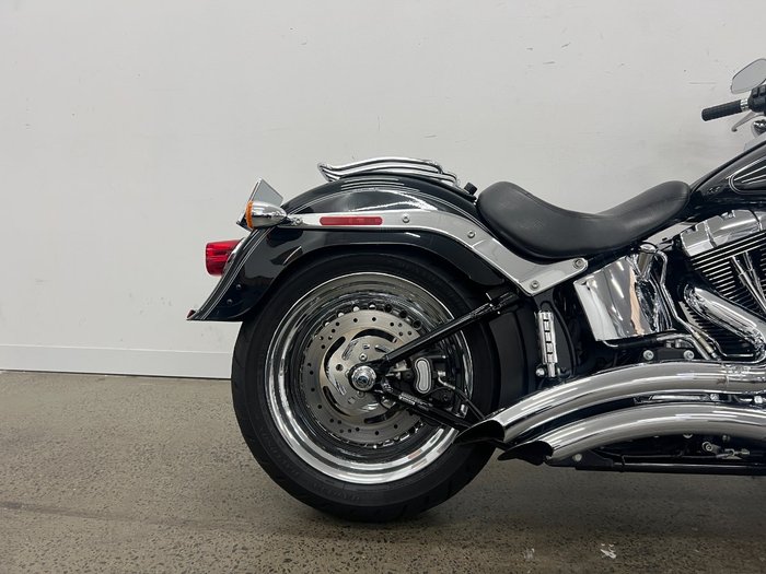 2012 HARLEY-DAVIDSON FLSTF FAT BOY Black