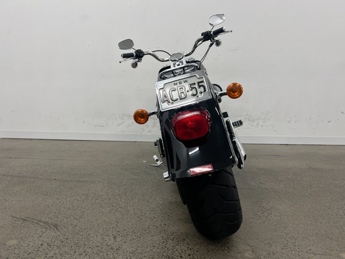 2012 HARLEY-DAVIDSON FLSTF FAT BOY Black