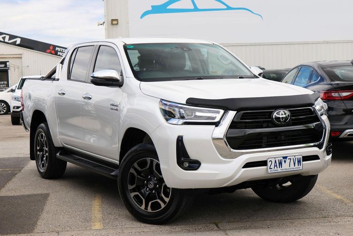 2023 Toyota Hilux SR5 GUN126R 4X4 Dual Range Frosted White