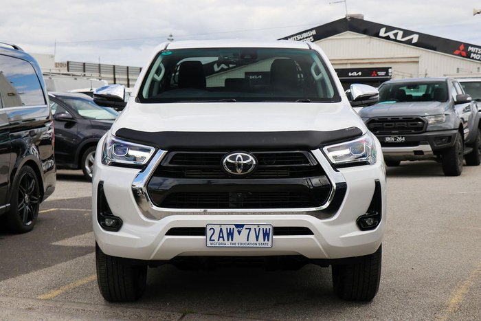 2023 Toyota Hilux SR5 GUN126R 4X4 Dual Range Frosted White