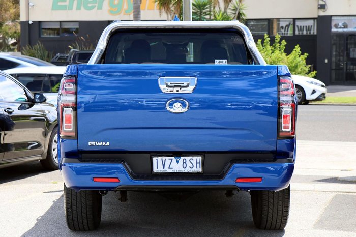 2022 GWM Ute Cannon-X NPW 4X4 Dual Range Blue Sapphire