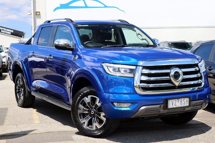 2022 GWM Ute Cannon-X NPW 4X4 Dual Range Blue Sapphire