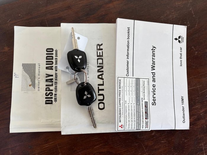 2016 Mitsubishi Outlander LS ZK MY16 Red