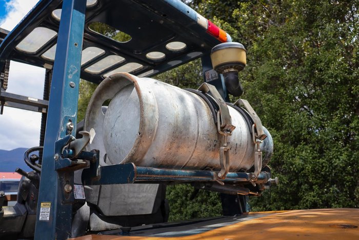 2008 Toyota 4T Forklift Orange