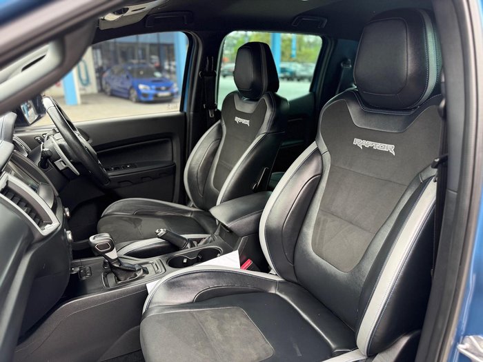 2021 Ford Ranger Raptor PX MkIII MY21.25 4X4 Dual Range Ford Performance Blue