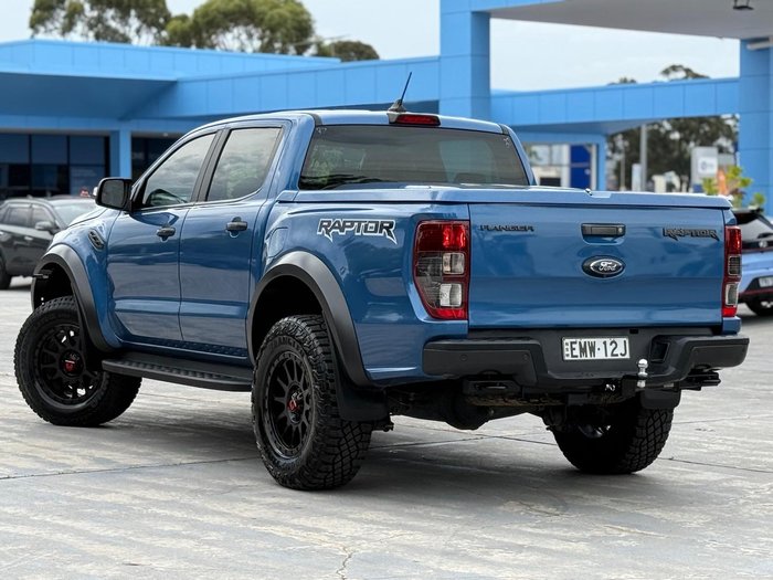 2021 Ford Ranger Raptor PX MkIII MY21.25 4X4 Dual Range Ford Performance Blue