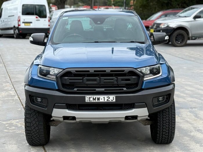 2021 Ford Ranger Raptor PX MkIII MY21.25 4X4 Dual Range Ford Performance Blue